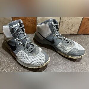 Nike Air Precision Wolf Gray Mens Size 13 Basketball Shoes Sneakers 898455-002
